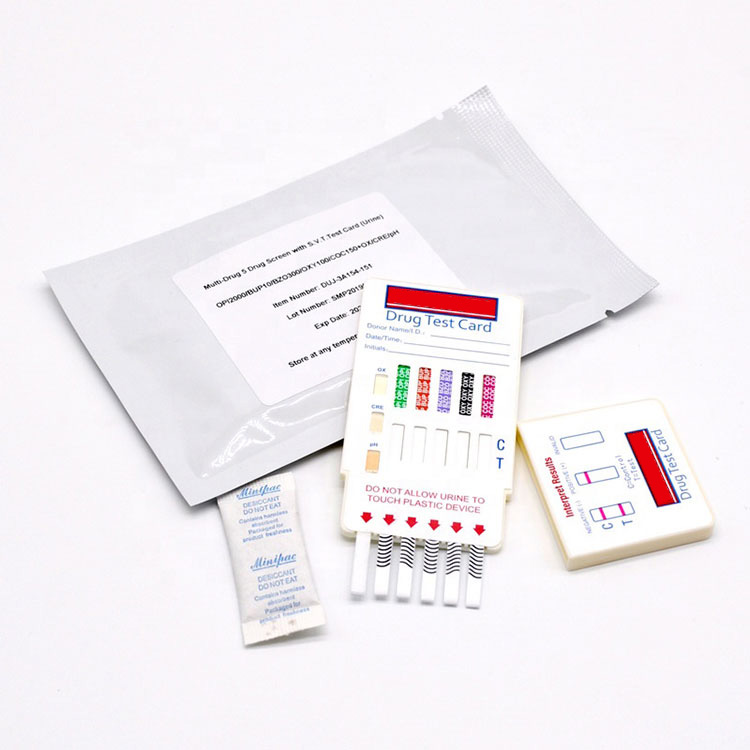 Olona Ọkan-igbese ito Drugtest Apo