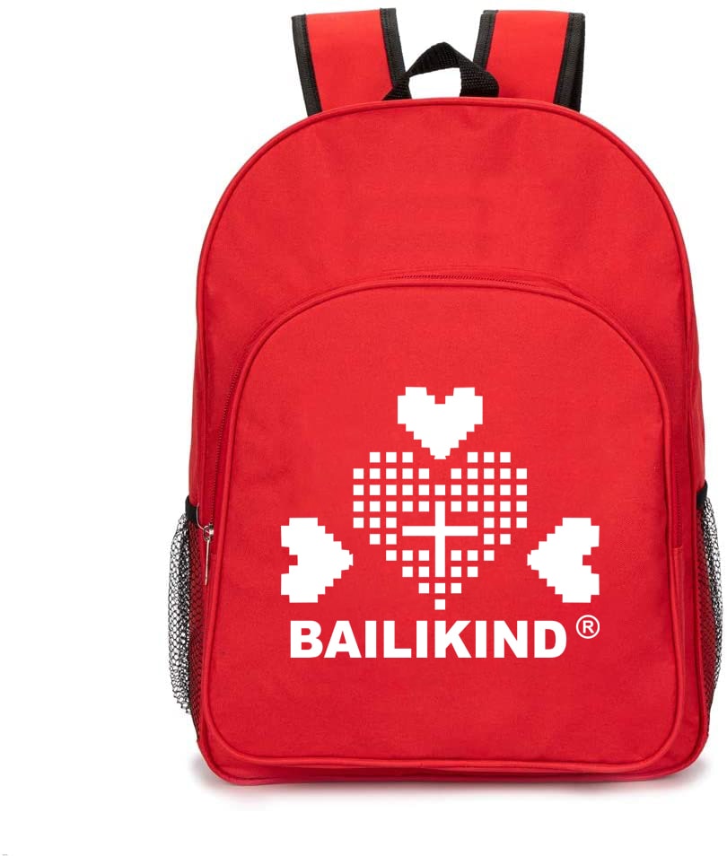 Red ọra Child Care First Aid Backpack Bag