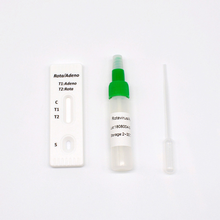 Rotavirus Adenovirus (Feces) Apo Idanwo Dekun Konbo