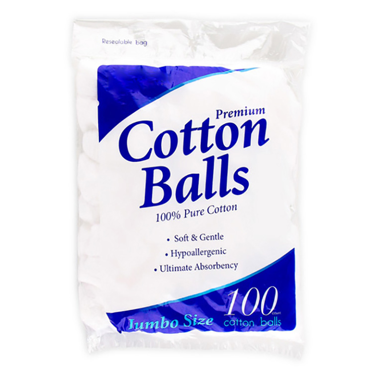 White Sterile Medical Absorbent Owu Balls